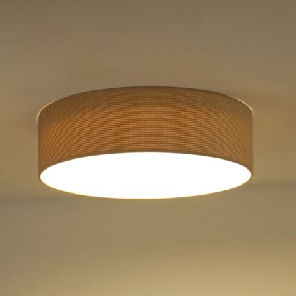 Duolla - LED Laevalgusti CORTINA LED/26W/230V d. 30 cm 4000K beež