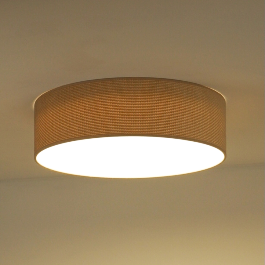 Duolla - LED Laevalgusti CORTINA LED/26W/230V d. 30 cm 4000K beež