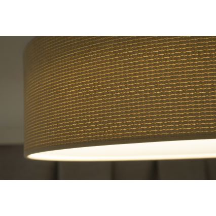 Duolla - LED Laevalgusti CORTINA LED/26W/230V d. 30 cm 4000K beež