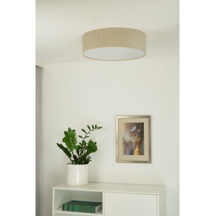 Duolla - LED Laevalgusti CORTINA LED/26W/230V d. 30 cm 4000K beež