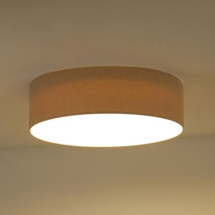 Duolla - LED Laevalgusti CORTINA LED/26W/230V d. 30 cm 4000K beež
