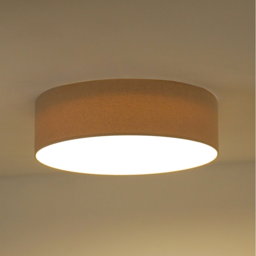 Duolla - LED Laevalgusti CORTINA LED/26W/230V d. 30 cm 4000K beež