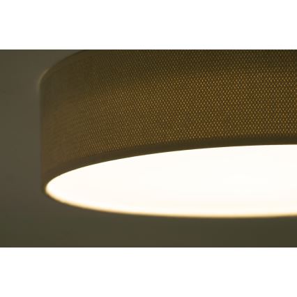 Duolla - LED Laevalgusti CORTINA LED/26W/230V d. 30 cm 4000K beež
