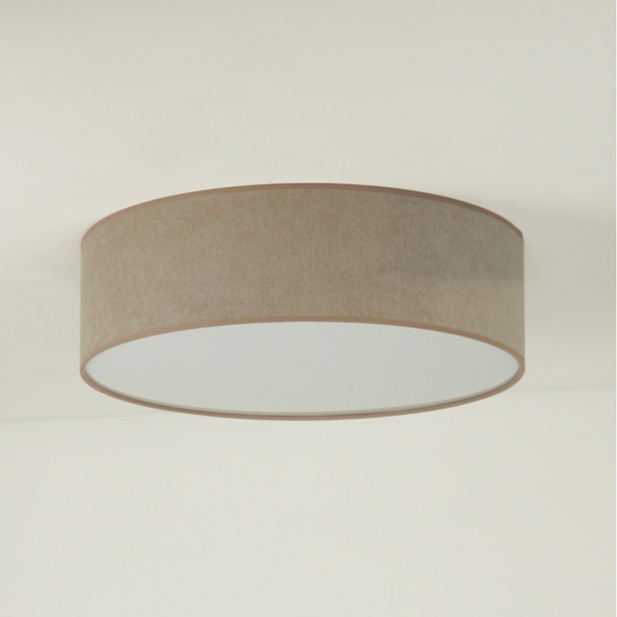 Duolla - LED Laevalgusti CORTINA LED/26W/230V d. 30 cm 4000K pruun