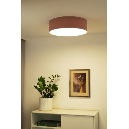 Duolla - LED Laevalgusti CORTINA LED/26W/230V d. 30 cm 4000K roosa