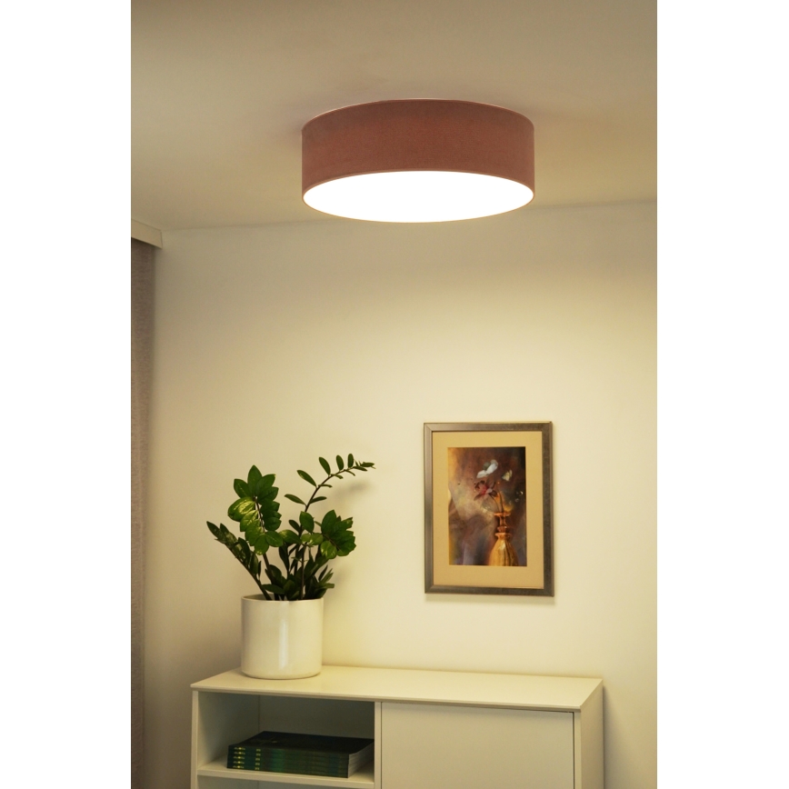 Duolla - LED Laevalgusti CORTINA LED/26W/230V d. 30 cm 4000K roosa