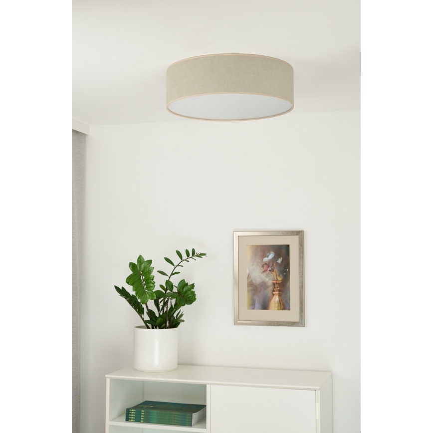 Duolla - LED Laevalgusti CORTINA LED/26W/230V d. 45 cm 4000K beež