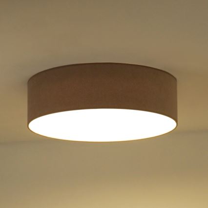 Duolla - LED Laevalgusti CORTINA LED/26W/230V d. 45 cm 4000K pruun