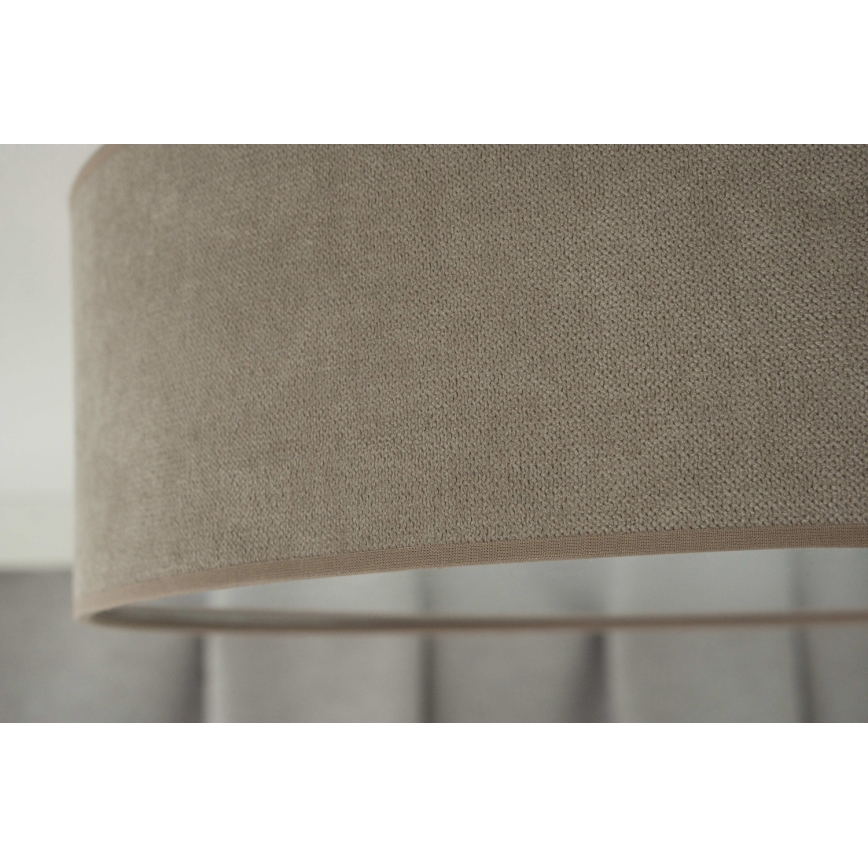 Duolla - LED Laevalgusti CORTINA LED/26W/230V d. 45 cm 4000K pruun