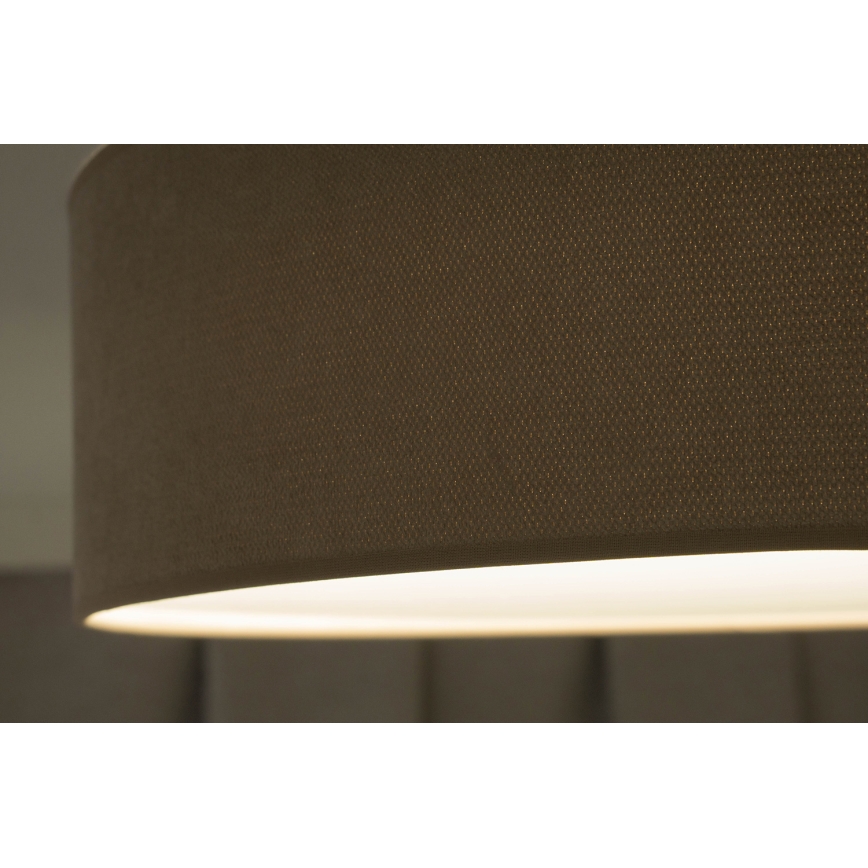 Duolla - LED Laevalgusti CORTINA LED/26W/230V d. 45 cm 4000K pruun