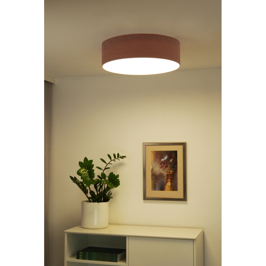 Duolla - LED Laevalgusti CORTINA LED/26W/230V d. 45 cm 4000K roosa