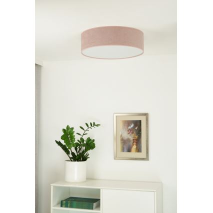 Duolla - LED Laevalgusti CORTINA LED/26W/230V d. 45 cm 4000K roosa