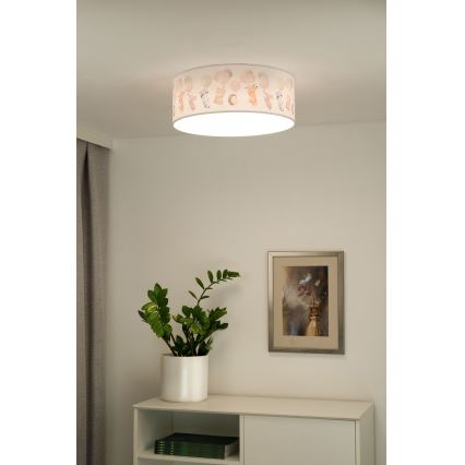 Duolla - LED Laevalgusti lastetuppa CORTINA LED/26W/230V d. 40 cm 4000K