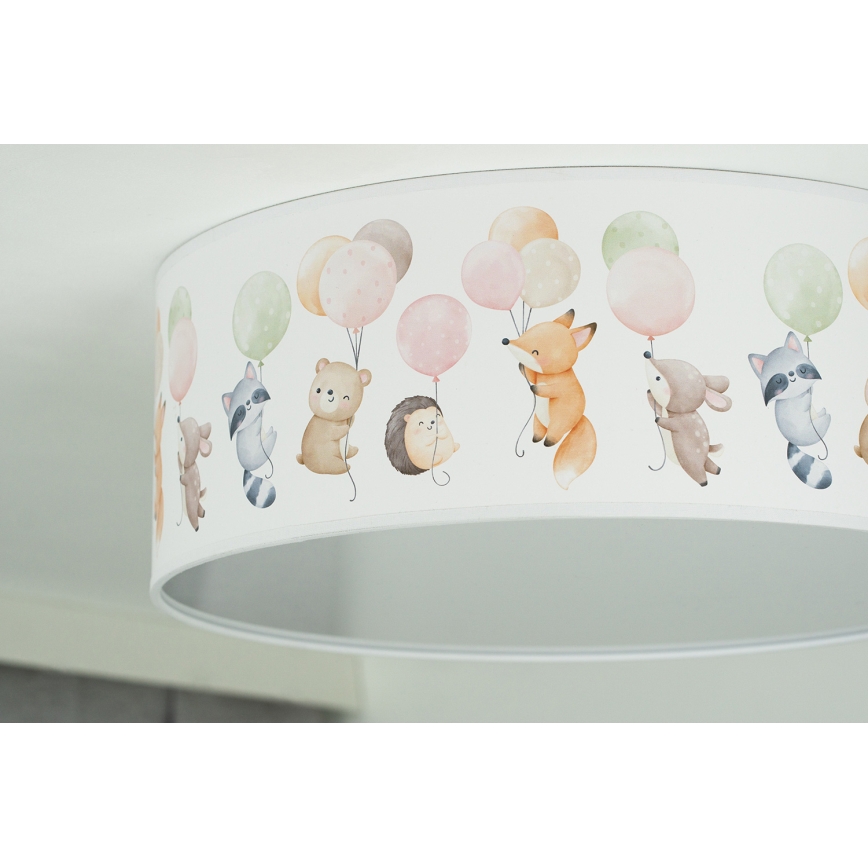 Duolla - LED Laevalgusti lastetuppa CORTINA LED/26W/230V d. 40 cm 4000K
