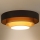 Duolla - LED Laevalgusti LUNETA LED/26W/230V d. 60 cm 4000K pruun/kuldne/kreemikas