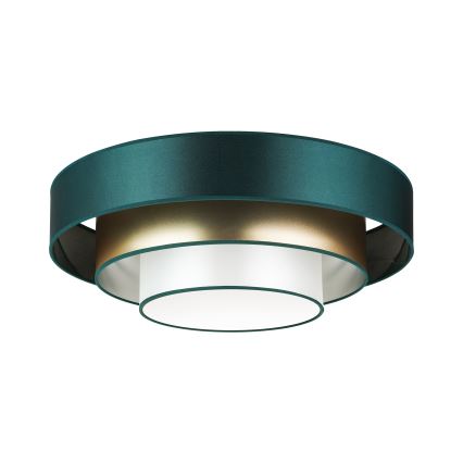 Duolla - LED Laevalgusti LUNETA LED/26W/230V d. 60 cm 4000K roheline/kuldne/valge