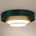 Duolla - LED Laevalgusti LUNETA LED/26W/230V d. 60 cm 4000K roheline/kuldne/valge