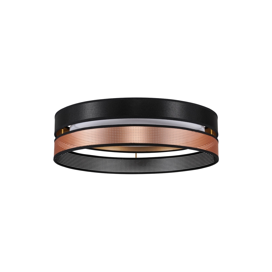 Duolla - LED Laevalgusti ROLLER DUO SHINY LED/24W/230V d. 45 cm must/vask