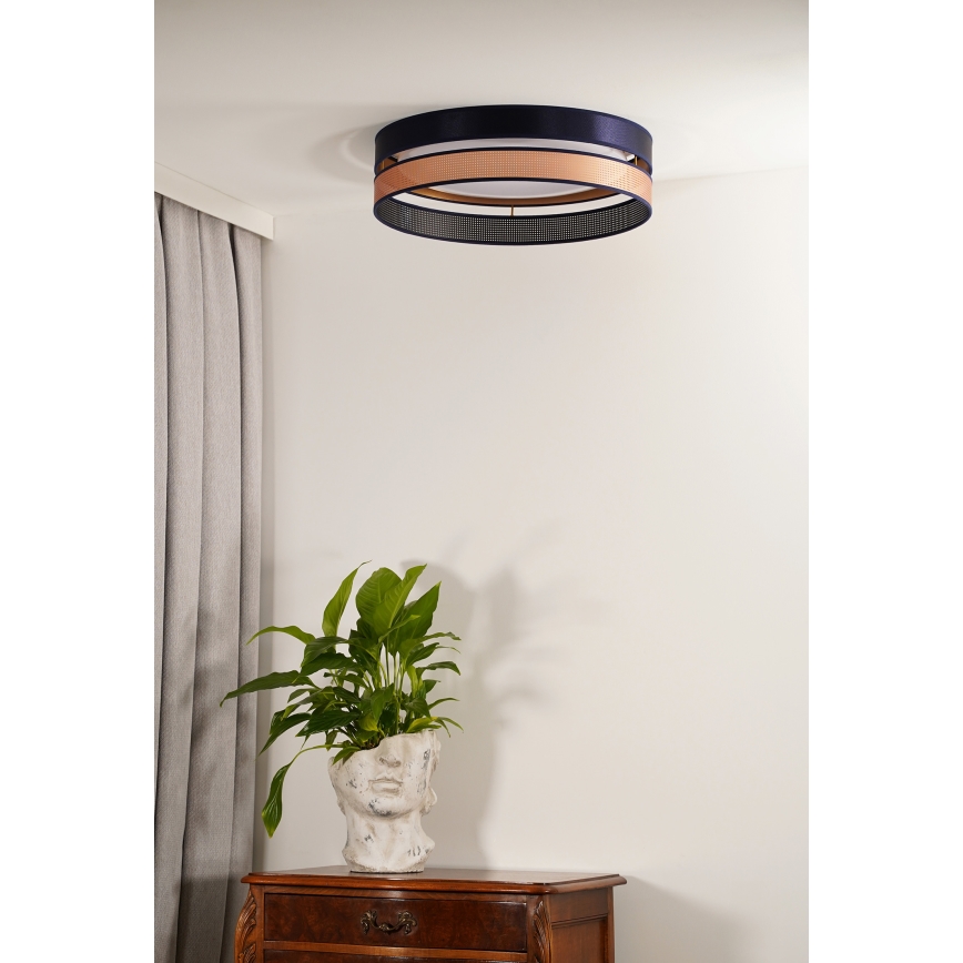 Duolla - LED Laevalgusti ROLLER DUO SHINY LED/24W/230V d. 45 cm sinine/vask