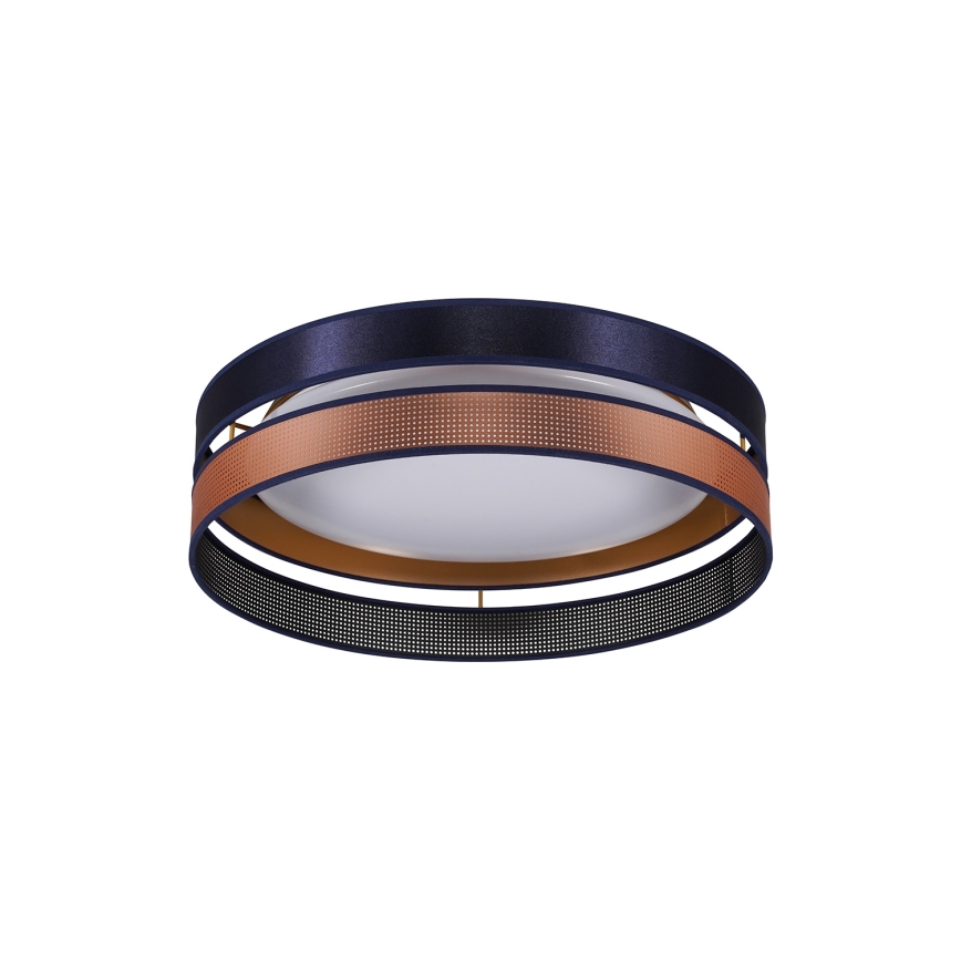 Duolla - LED Laevalgusti ROLLER DUO SHINY LED/24W/230V d. 45 cm sinine/vask