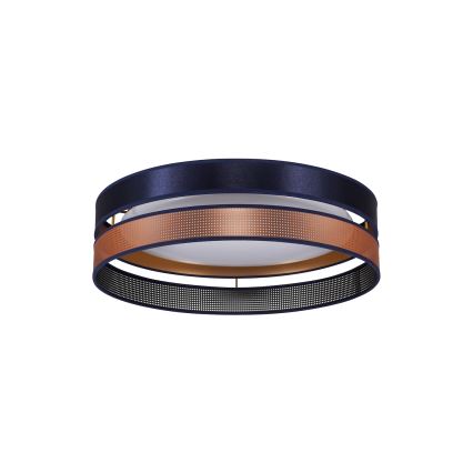 Duolla - LED Laevalgusti ROLLER DUO SHINY LED/24W/230V d. 45 cm sinine/vask