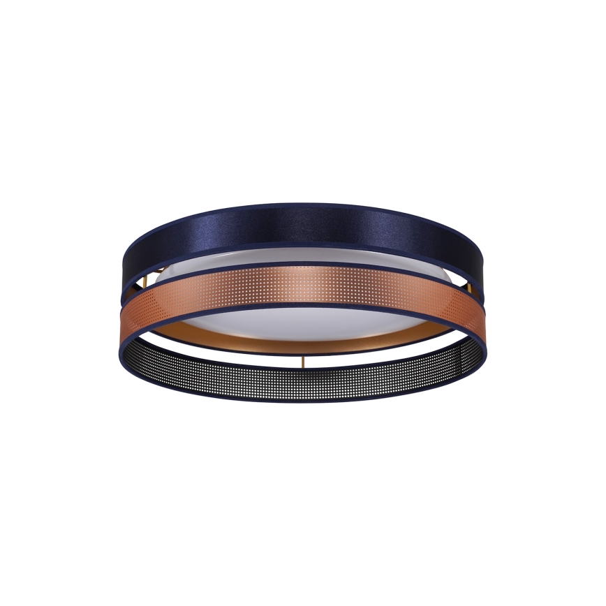 Duolla - LED Laevalgusti ROLLER DUO SHINY LED/24W/230V d. 45 cm sinine/vask