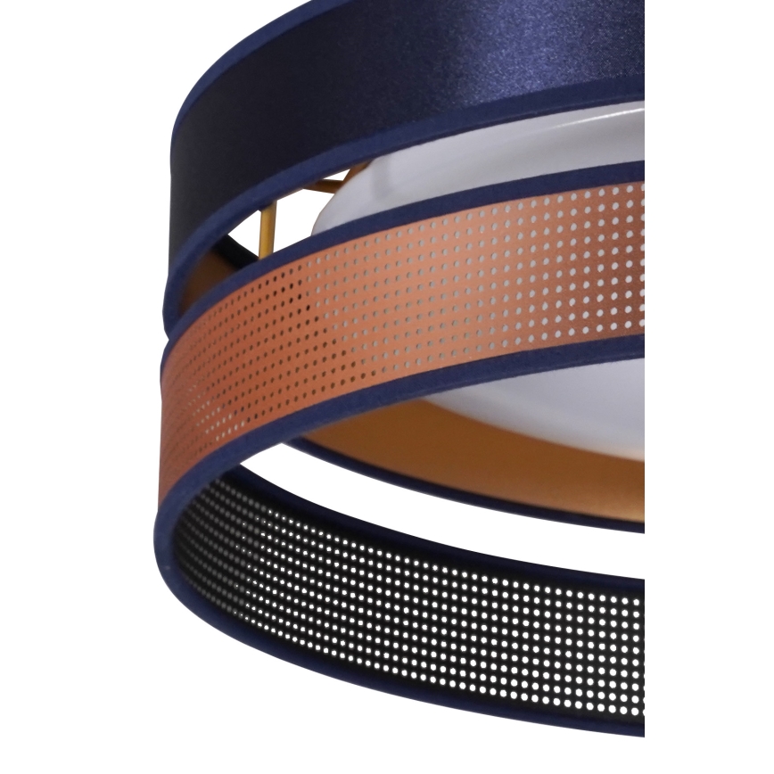 Duolla - LED Laevalgusti ROLLER DUO SHINY LED/24W/230V d. 45 cm sinine/vask