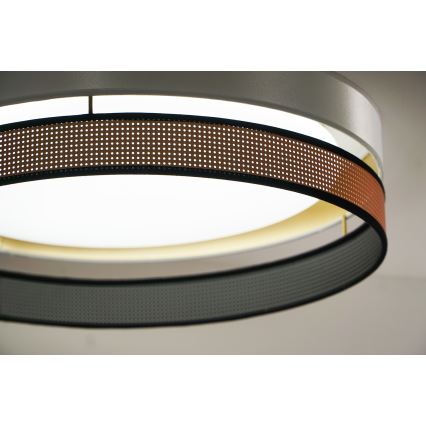 Duolla - LED Laevalgusti ROLLER DUO SHINY LED/24W/230V d. 45 cm valge/vask