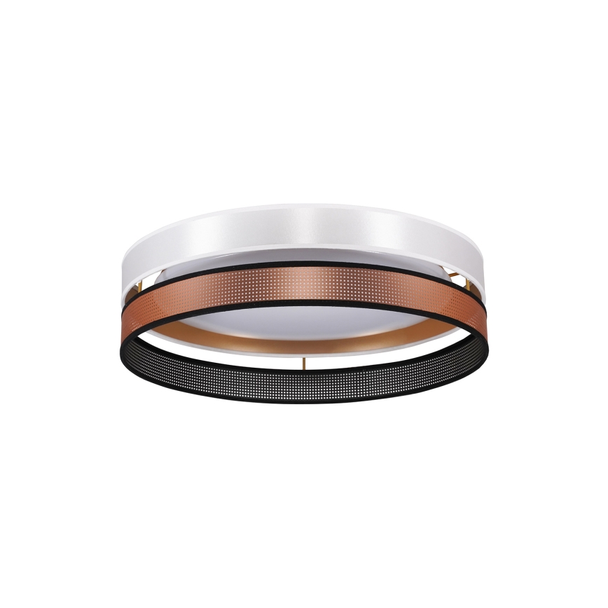 Duolla - LED Laevalgusti ROLLER DUO SHINY LED/24W/230V d. 45 cm valge/vask