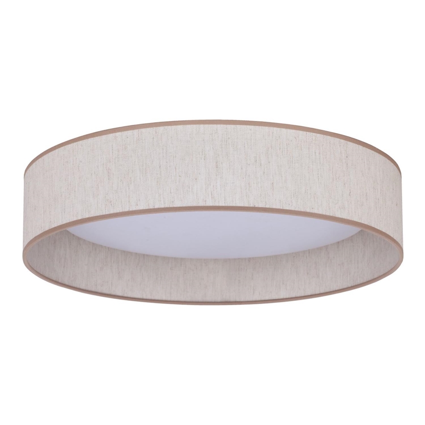 Duolla - LED Laevalgusti ROLLER LED/24W/230V d. 45 cm beež