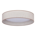 Duolla - LED Laevalgusti ROLLER LED/24W/230V d. 45 cm beež