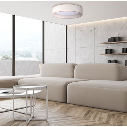 Duolla - LED Laevalgusti ROLLER LED/24W/230V d. 45 cm beež