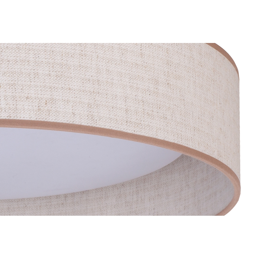 Duolla - LED Laevalgusti ROLLER LED/24W/230V d. 45 cm beež