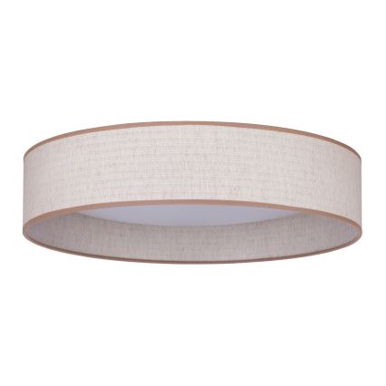 Duolla - LED Laevalgusti ROLLER LED/24W/230V d. 45 cm beež