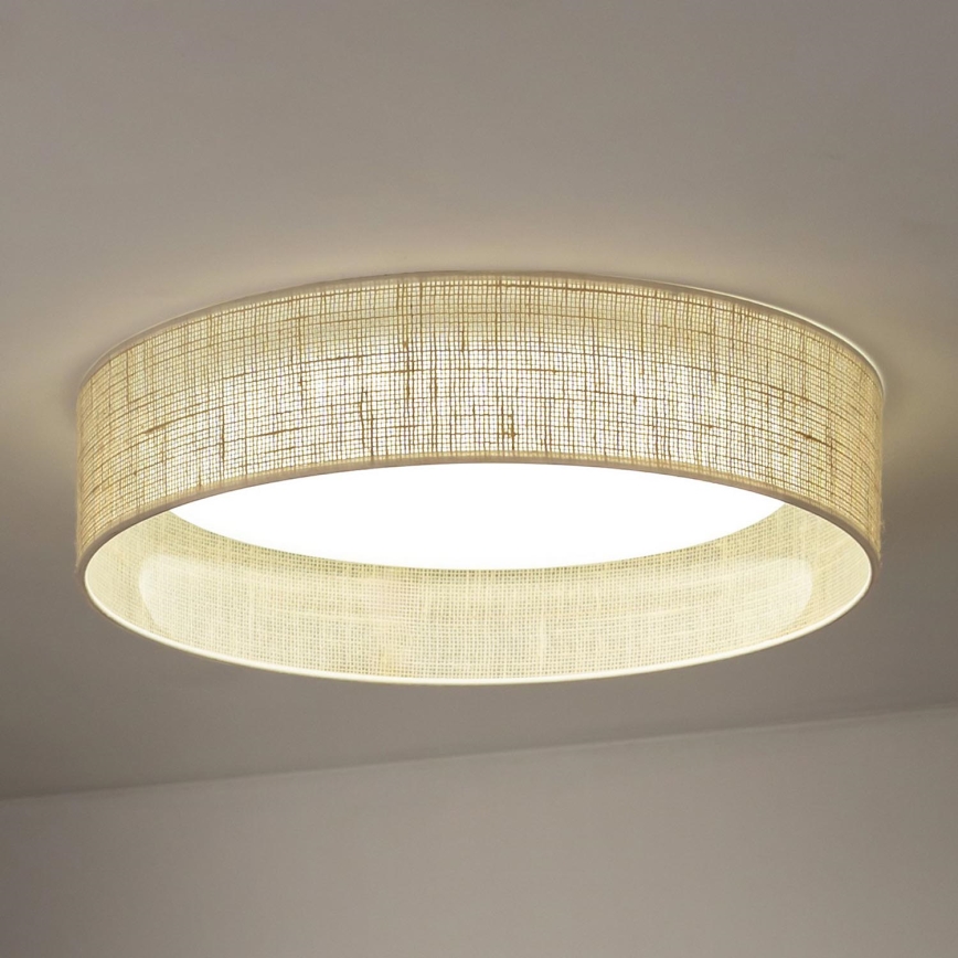 Duolla - LED Laevalgusti ROLLER LED/24W/230V d. 45 cm beež