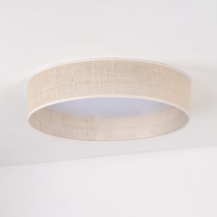 Duolla - LED Laevalgusti ROLLER LED/24W/230V d. 45 cm beež