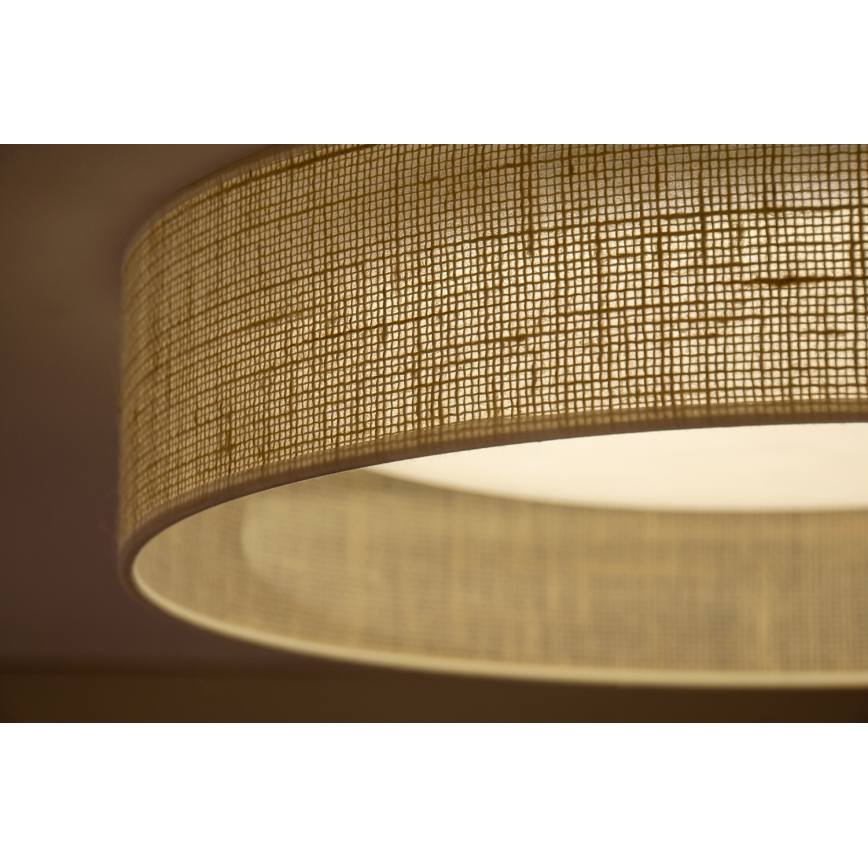 Duolla - LED Laevalgusti ROLLER LED/24W/230V d. 45 cm beež
