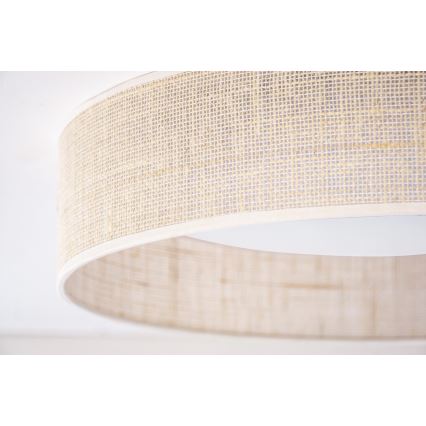 Duolla - LED Laevalgusti ROLLER LED/24W/230V d. 45 cm beež