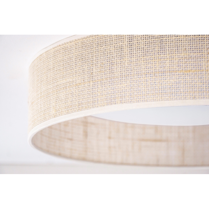Duolla - LED Laevalgusti ROLLER LED/24W/230V d. 45 cm beež