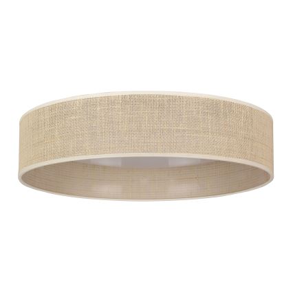 Duolla - LED Laevalgusti ROLLER LED/24W/230V d. 45 cm beež