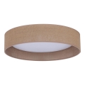 Duolla - LED Laevalgusti ROLLER LED/24W/230V d. 45 cm helepruun