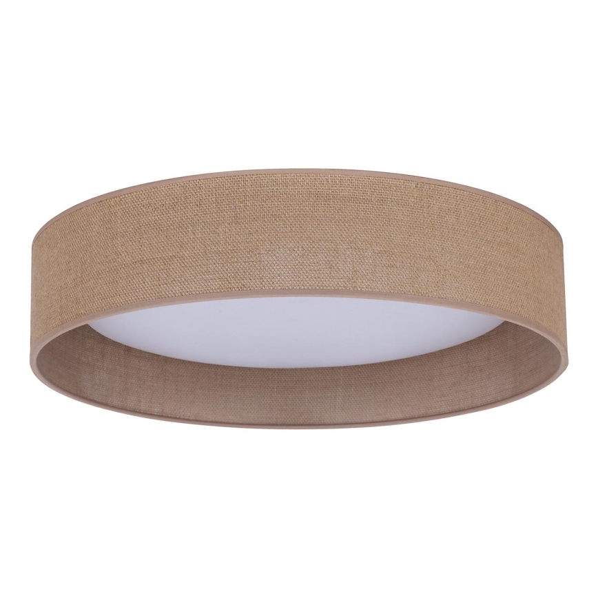 Duolla - LED Laevalgusti ROLLER LED/24W/230V d. 45 cm helepruun