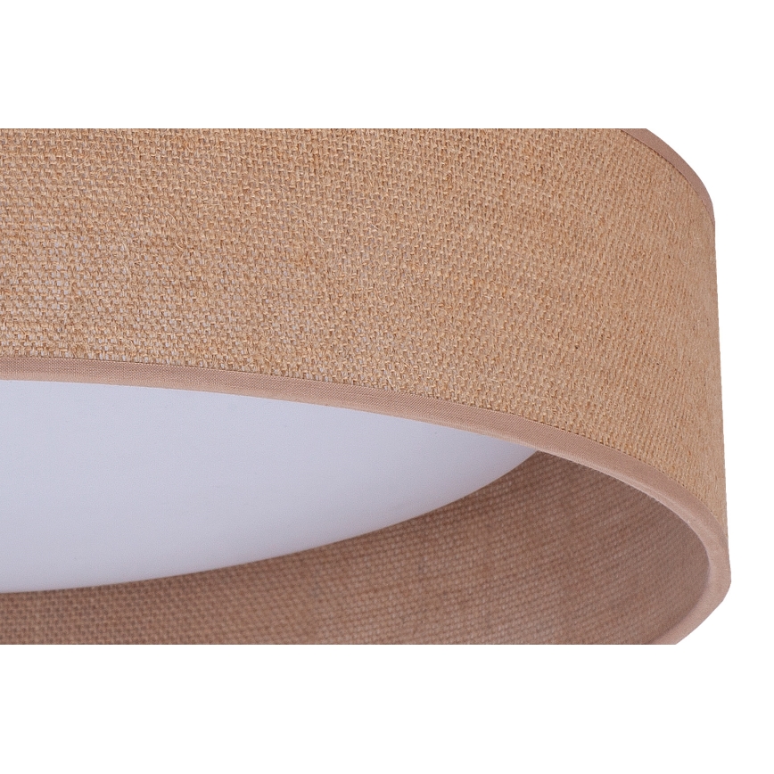 Duolla - LED Laevalgusti ROLLER LED/24W/230V d. 45 cm helepruun