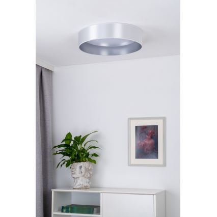 Duolla - LED Laevalgusti ROLLER LED/24W/230V d. 45 cm hõbedane