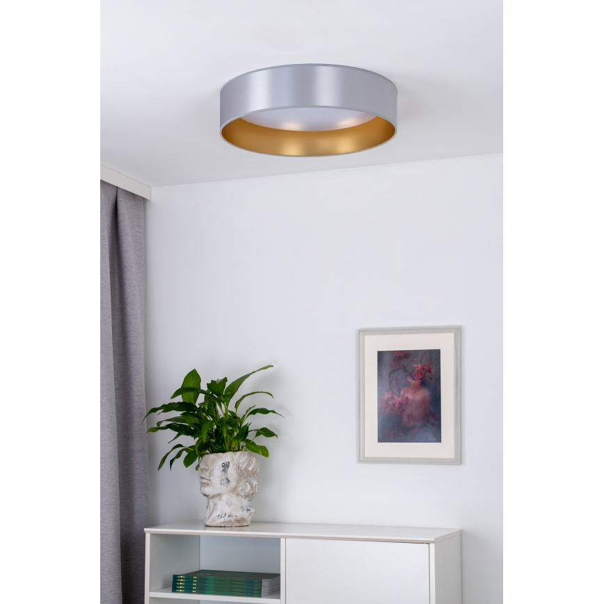 Duolla - LED Laevalgusti ROLLER LED/24W/230V d. 45 cm hõbedane/kuldne