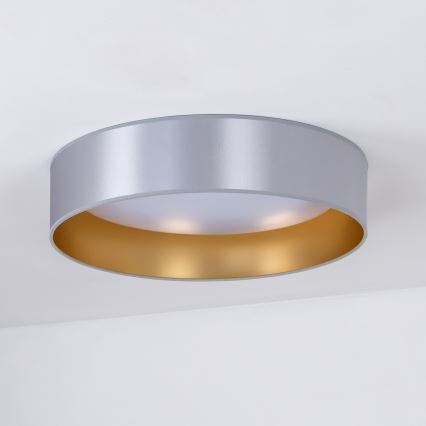 Duolla - LED Laevalgusti ROLLER LED/24W/230V d. 45 cm hõbedane/kuldne