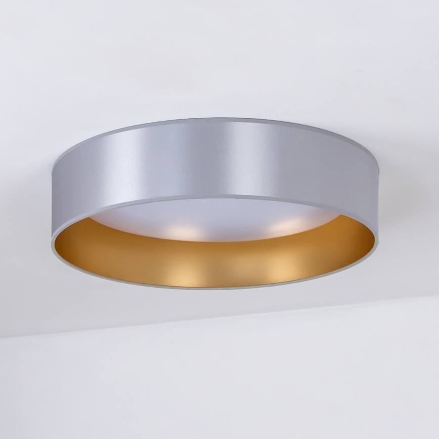 Duolla - LED Laevalgusti ROLLER LED/24W/230V d. 45 cm hõbedane/kuldne
