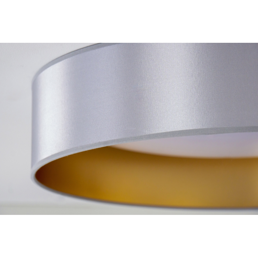 Duolla - LED Laevalgusti ROLLER LED/24W/230V d. 45 cm hõbedane/kuldne
