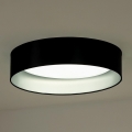 Duolla - LED Laevalgusti ROLLER LED/24W/230V d. 45 cm must/hõbedane