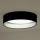 Duolla - LED Laevalgusti ROLLER LED/24W/230V d. 45 cm must/hõbedane